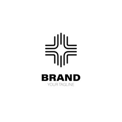 Airline Logo. Airline Logo Design. Airline Logo Brand. Airline Logo Vector Design Isolated on White Background