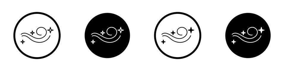 Clean air Icon set. vectors for apps and website designs