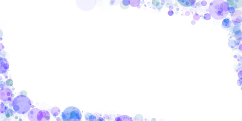 bokeh frame illustration	