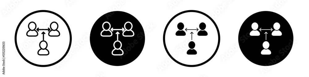 Poster third party icon set. vectors for apps and website designs