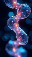 Microscopic Cellular Structure: A Symphony of Color and Form