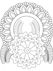 PrintFlowers Coloring Pages For Adules
