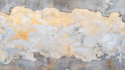 Fototapeta premium Abstract Textured Wall with Cracked Paint in Earthy Tones