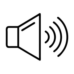 Sound Icon – Audio Volume Symbol for UI/UX