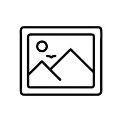 Image Icon – Photo Symbol for UI/UX