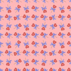 seamless candy pattern