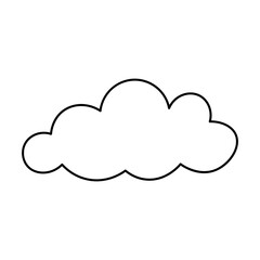 cloud outline illustration