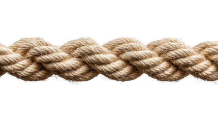 rope on white background