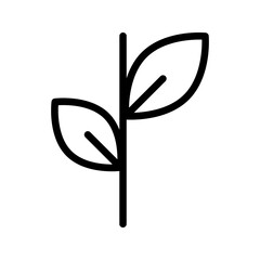 Plant icon. sign for mobile concept and web design. vector illustration