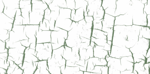 Vector green cracked textured marble design. Grunge background. Abstract textured effect. White, green painted abstract background. Vector marble pattern with and green cracks Transparent texture. 