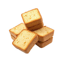slices of dry cake rusks