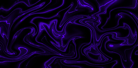 Abstract colorful Acrylic pour Liquid marble surfaces Design. Liquify Swirl black and purple Color Art Abstract Pattern black and purple marble texture. glossy liquid acrylic paint texture background