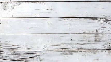 Weathered white wooden boards in abstract style