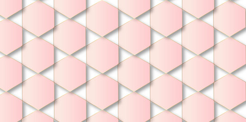 Luxury hexagonal abstract black metal background with golden light lines. Dark 3d geometric texture illustration. Black Hexagonal Pattern Metallic background with black and gold 3d