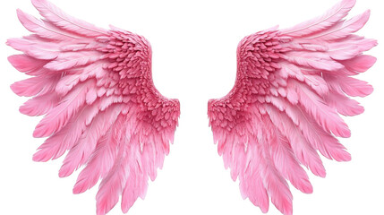 Pair of Pink Angel Wings