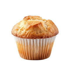 muffin isolated on white background