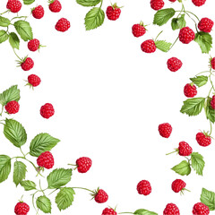 Raspberries Abstract Red Geometric Pattern Design,