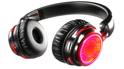 Stylish Wireless Headphones with LED Lighting