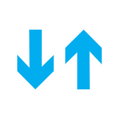 up down arrow sign