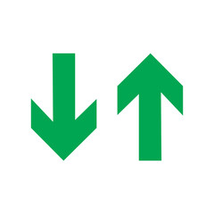 up down arrow sign