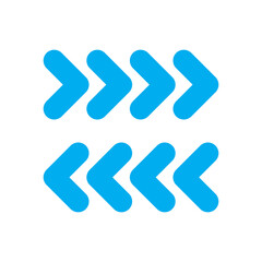 right left arrows sign