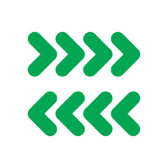 right left arrows sign