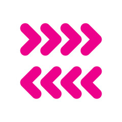 right left arrows sign