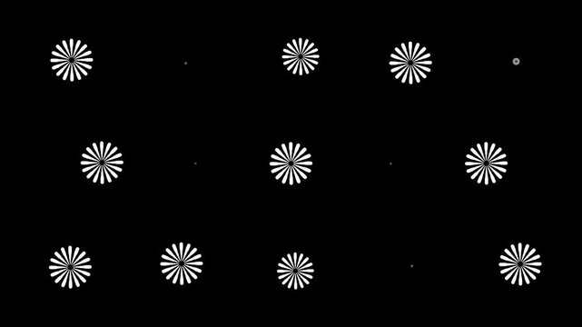 Motion fireworks Modern and Explosive Shape Explosive Motion fireworks.stylish for video decoration.Fast Pop-up line animation, Circle bursting, Geometric, Bubble and Shape brust ...