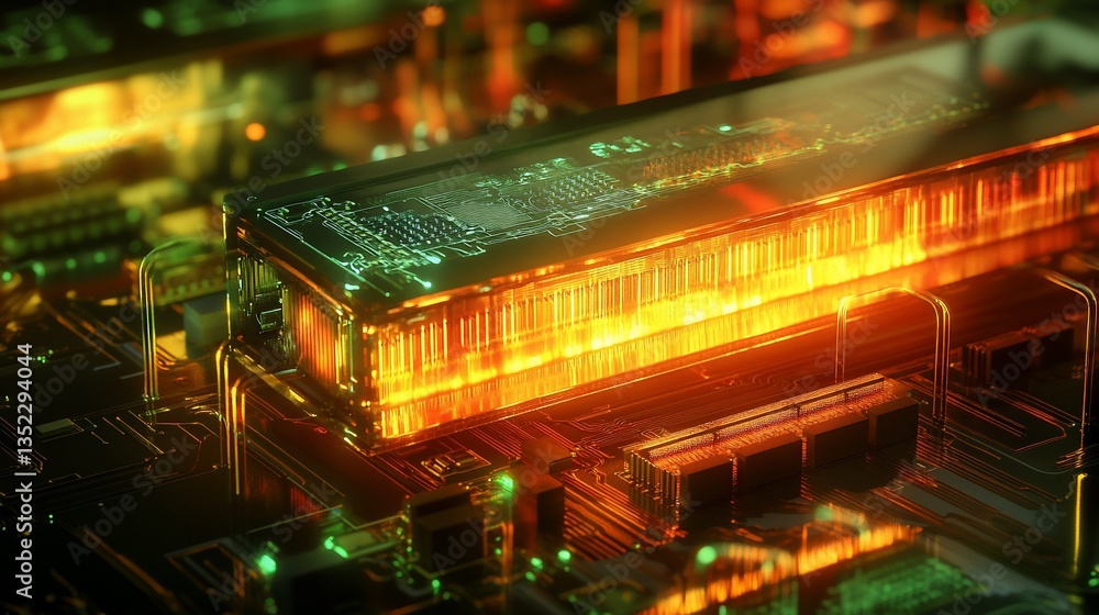 Poster illuminated circuits: a glowing core of technological innovation