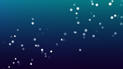 particles abstract background with shining Floating Dust Particles Flare Bokeh star on Black Background. Futuristic glittering in space