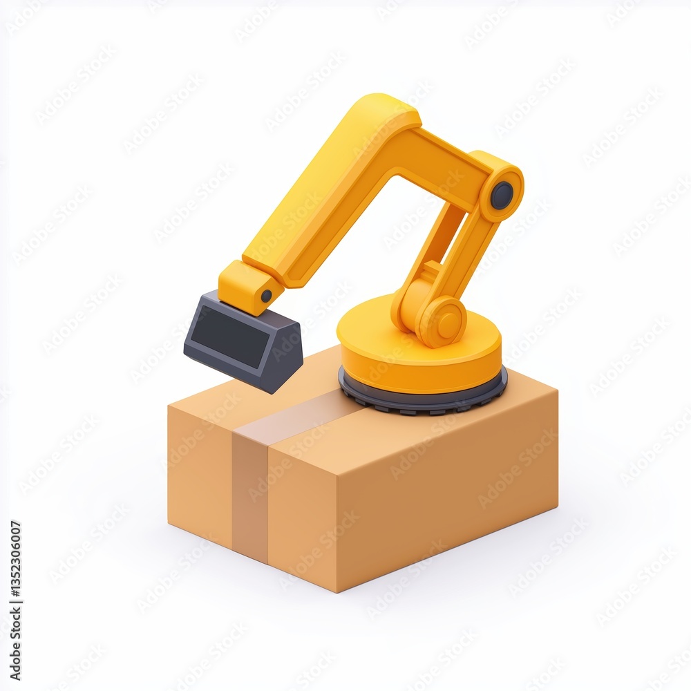 Poster advanced ai driven automation in warehouse and inventory management technology