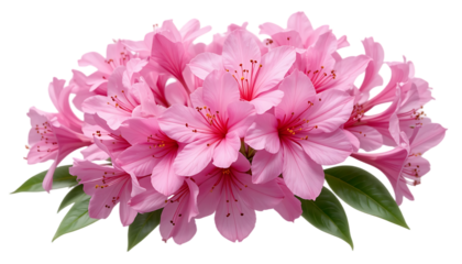 Stunning Pink Azalea Bouquet: High-Resolution Flower Image