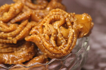 Moroccan Sweet Pastry Chebakia or Shebakia