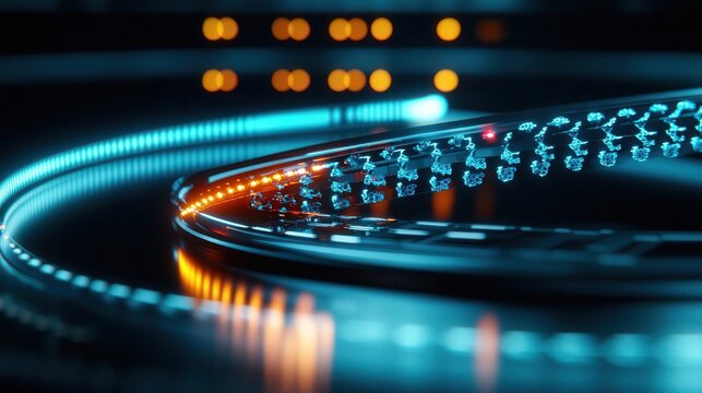 AIdriven lab engineering microbiomes, glowing bacteria and DNA editing tools in sleek futuristic research environment