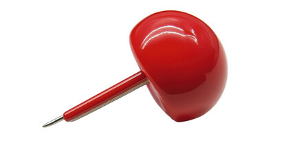 red push pin