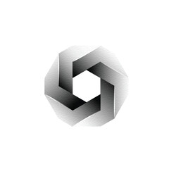 3D Gear Logo Icon for Settings - Vector Design for Apps & Branding