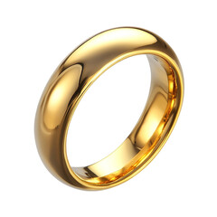 Gold wedding band ring jewelry luxurious shine bright