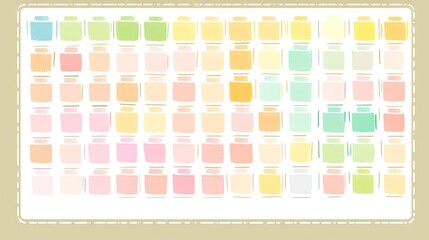 Pastel Color Palette Samples