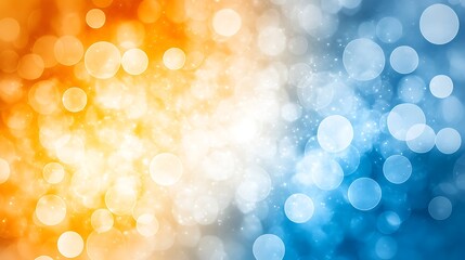 Fototapeta premium Divergent hues bokeh lights abstract design background creation