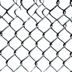 Naklejka premium chain link fence