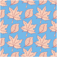 Charming flower pattern seamless vector