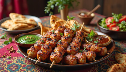 a plate of Mozzarella Sticks in the kitchen table professional advertising food photography