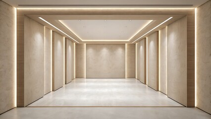 Fototapeta premium High-Resolution Ultra Detailed Minimalist Interior with Clean Lines and Modern Aesthetic