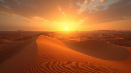  A Breathtaking Dual-Sun Horizon Illuminating the Sky in Golden Light