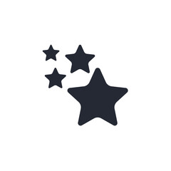Obraz premium star icon logo vector illustration. star symbol template for graphic and web design collection