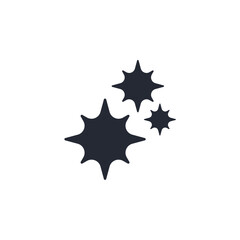 star icon logo vector illustration. star symbol template for graphic and web design collection
