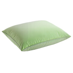 Obraz premium Green pillow isolated on transparent background. Png
