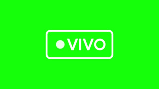 Animaci&oacute;n EN VIVO estilo Instagram en blanco con fondo verde Chroma Key