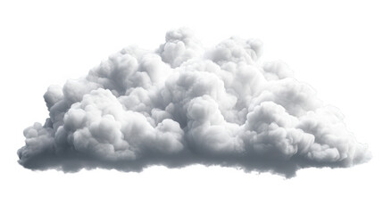 Fluffy White Cumulus Cloud