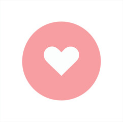 heart-shaped pink heart